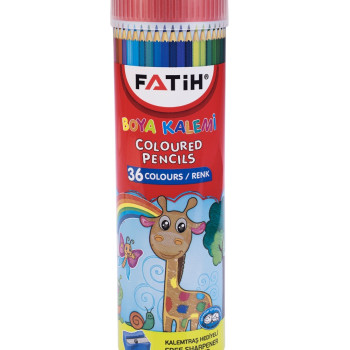 FATİH 33190 KURUBOYA 36 RENK TAM BOY TÜP 6'LI *8 FATİH 33190 KURUBOYA 36 RENK TAM BOY TÜP 6'LI *8