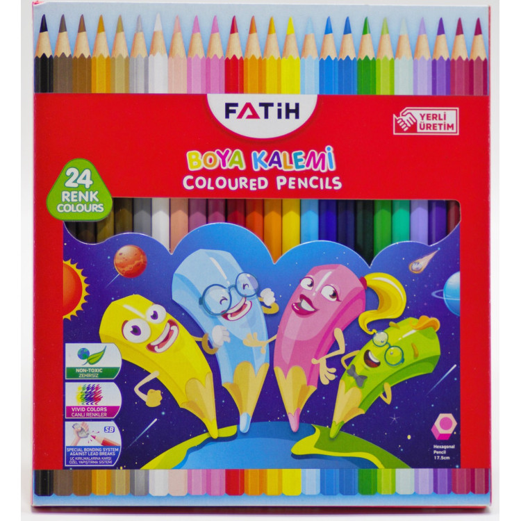 FATİH 33225 24 RENK TAMBOY KURUBOYA 12Lİ*12