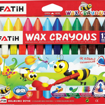 FATİH 50220 JUMBO MUM BOYA 12 RENK *120