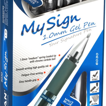 PENSAN 6030 MY-SİGN 1.00MM GEL PEN MAVİ 12'Lİ *72