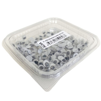 ALSA OYNAR GÖZ RENKSİZ 8MM 250'Lİ