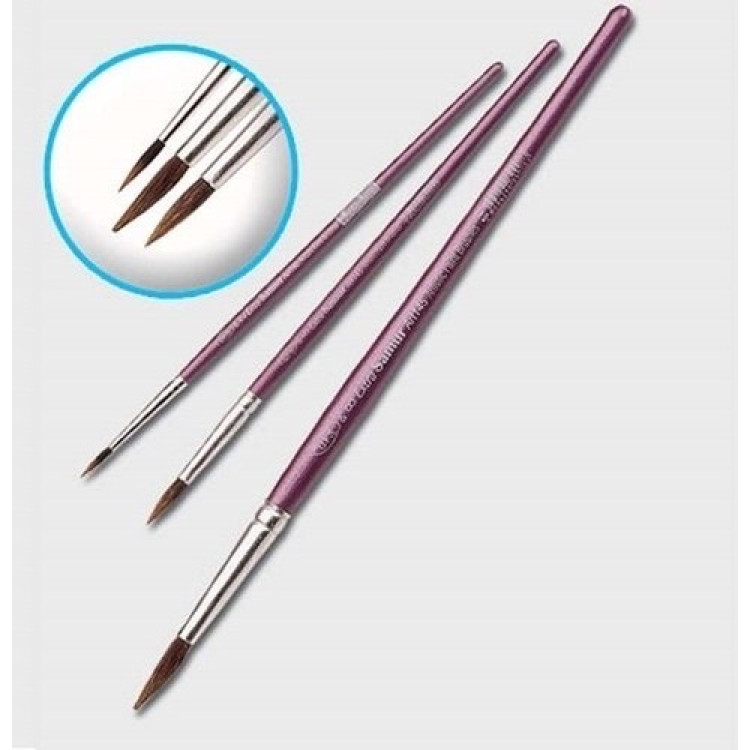 SAMUR NO:2 SULUBOYA FIRÇASI 12'Lİ *20