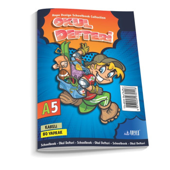 LİSE DEFTERİ 80 YP.KARELİ *12