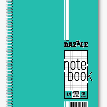 A-4 SPİRALLİ PP KAPAK 96YP KARELİ*4