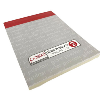 PASTEL 2/50 OTOKOPİLİ GİDER MAKBUZU *12**************