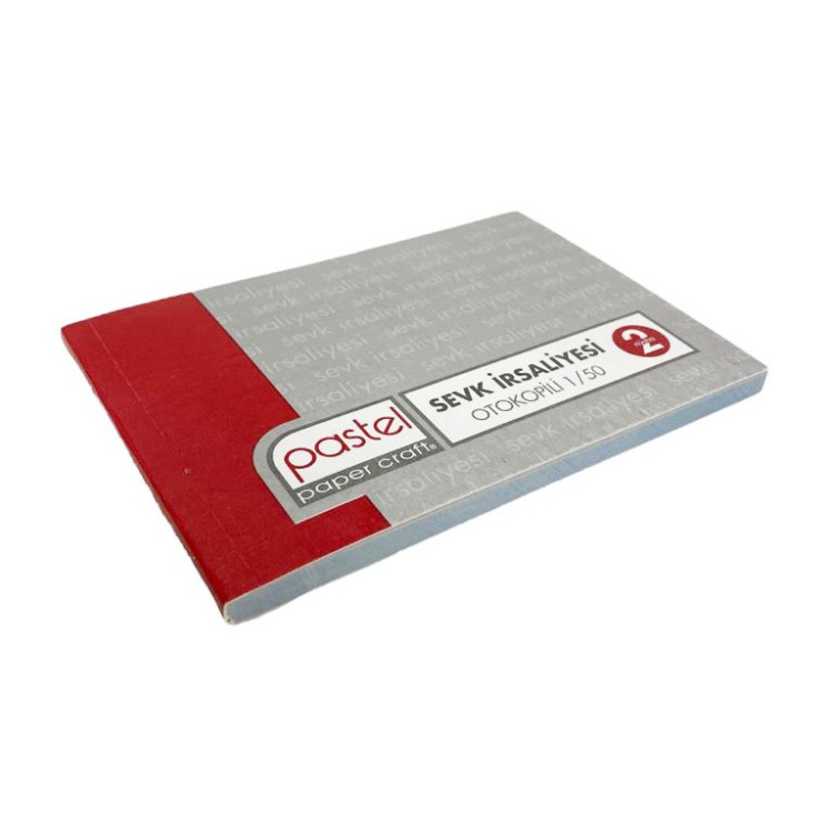 PASTEL 1/50 OTOKOPİLİ SEVK İRSALİYESİ 2N*24