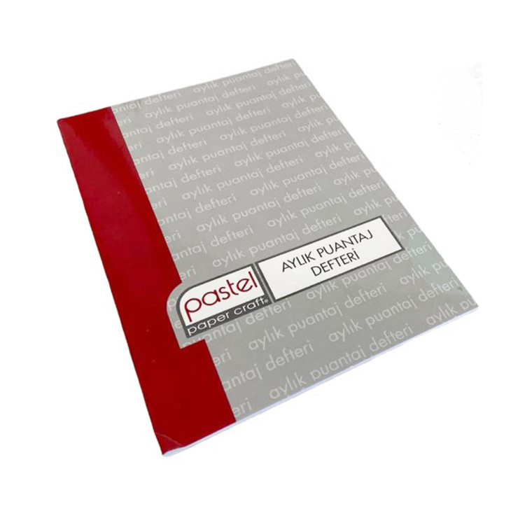 PASTEL BÜYÜK PUANTAJ DEFTERİ 24LÜ *22************