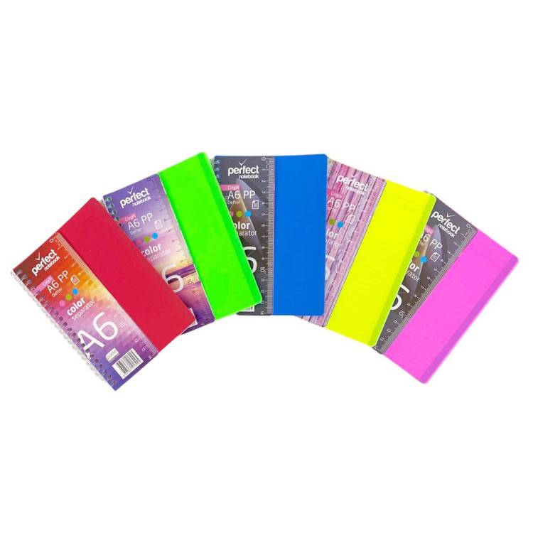 PASTEL A6PP KAPAK 51YP NOTDEFTERİ ÇİZGİLİ 12Lİ*27 $