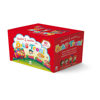 ÖYKÜ TRENİ 1 VE 2. SINIF 80 KİTAP/EMAÇOCUK