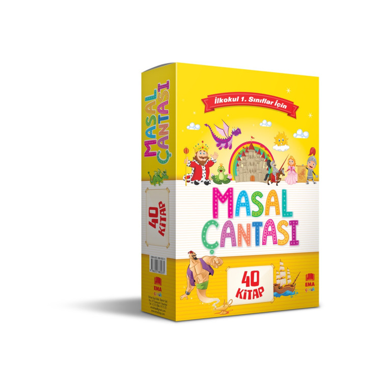 EMA ÇOCUK 1. VE 2. SINIFLAR İÇİN MASAL ÇANTASI 40
