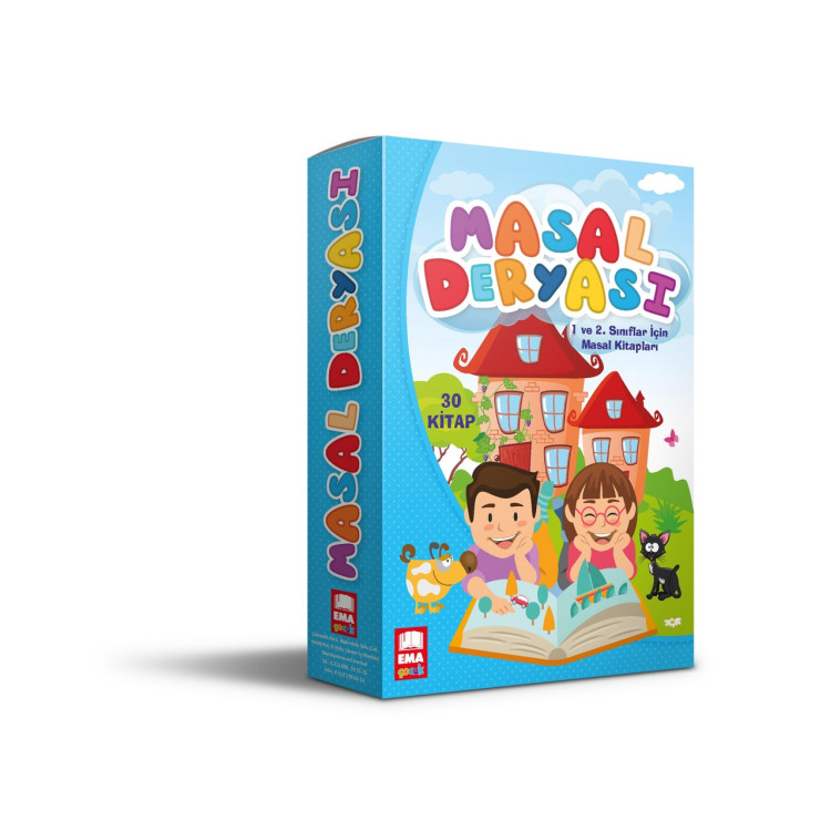 EMA ÇOCUK MASAL DERYASI 1.VE2.SINIF 30 KİTAP