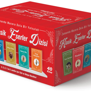 EMA 100 TEMEL ESER 4,5,6,7 VE 8. SINIF 40 KİTAP(KLASİK ESERLER DİZİSİ)