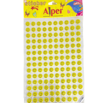 ALPER ALP046 MİNİK GÜLENYÜZ EMOJİ BÜYÜK STİCKER 12'Lİ ALPER ALP046 MİNİK GÜLENYÜZ EMOJİ BÜYÜK STİCKER 12'Lİ