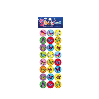 ALPER CB-416 KELEBEK KÜÇÜK STİCKER 20'Lİ ALPER CB-416 KELEBEK KÜÇÜK STİCKER 20'Lİ