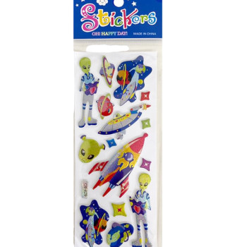 ALPER CB-429 UZAYLI KÜÇÜK STİCKER 20'Lİ ALPER CB-429 UZAYLI KÜÇÜK STİCKER 20'Lİ