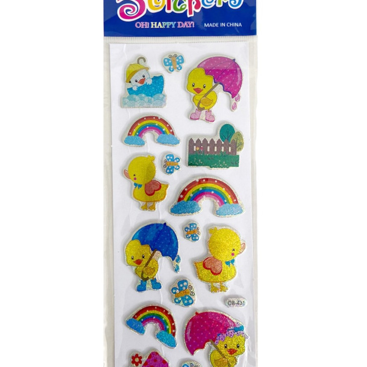 ALPER CB-431 ÖRDEK KÜÇÜK STİCKER 20Lİ