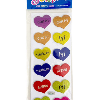 ALPER CB-445 AFERİN KÜÇÜK STİCKER 20'Lİ ALPER CB-445 AFERİN KÜÇÜK STİCKER 20'Lİ