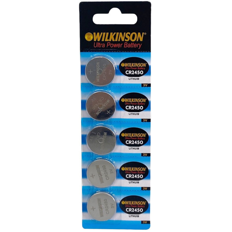 WILKINSON CR2450 LITHUIM PİL 5Lİ*20