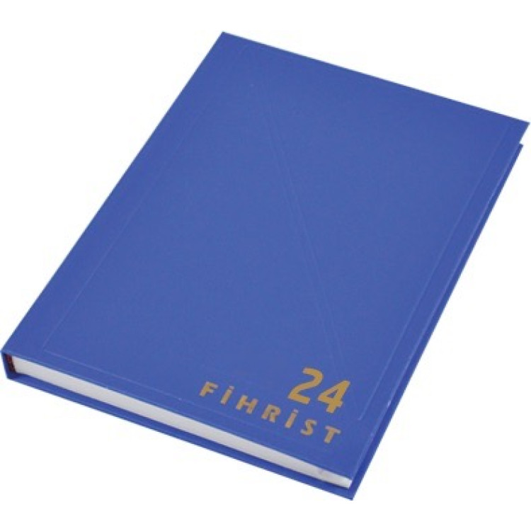 E240-24 GÜRPAŞ 17*24 CİLT BEZLİ TİCARİ FİHRİST 24LÜ *32