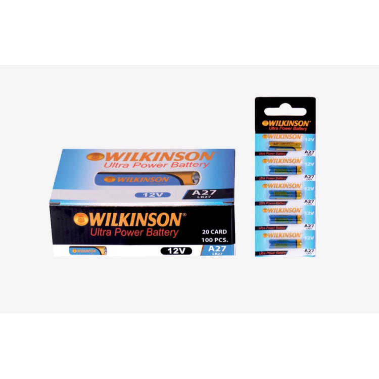WILKINSON LRA27 ALKALİN PİL 12V 5Lİ*20