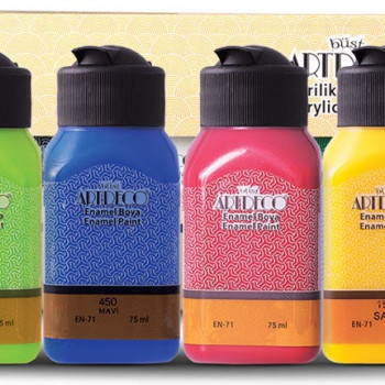 ARTDECO AS1 AKRİLİK BOYA 6*75ML CANLI RENKLER*30 ARTDECO AS1 AKRİLİK BOYA 6*75ML CANLI RENKLER*30