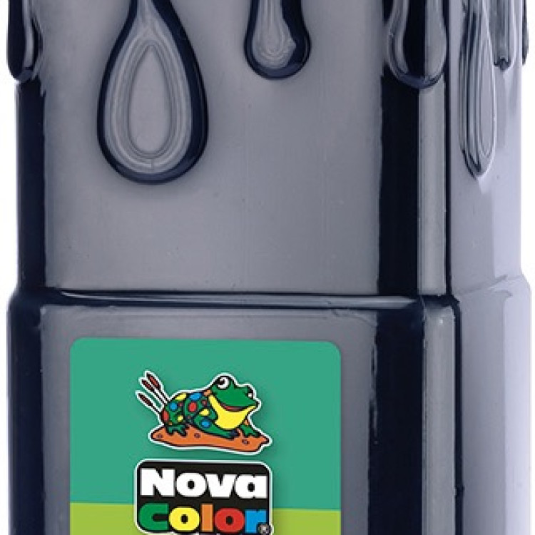 NOVA COLOR NC-375 SİYAH PARMAK BOYASİ 500 GR*24
