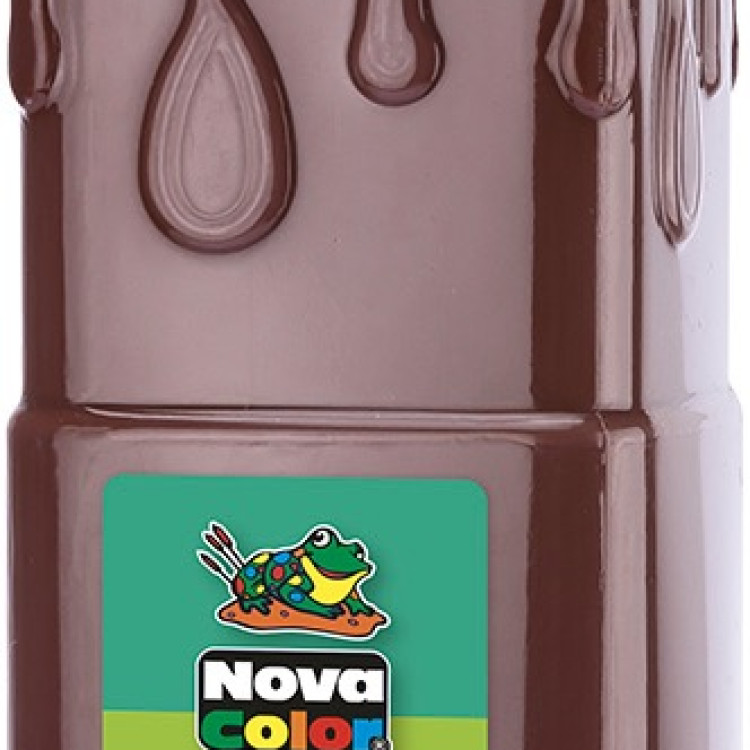 NOVA COLOR NC-376 KAHVE PARMAK BOYASİ 500 GR *24