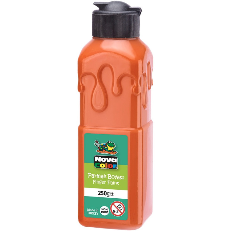 NC-449 NOVA COLOR TURUNCU PARMAK BOYASİ 250 GR