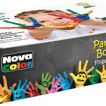 NOVA COLOR NC-460 PARMAK BOYASI 12 RENK*24 NOVA COLOR NC-460 PARMAK BOYASI 12 RENK*24