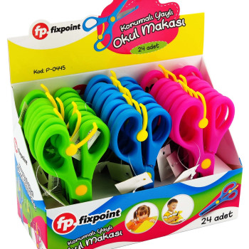 FİXPOİNT P-0445 MAKAS KORUMALI YAYLI 24'LÜ *40