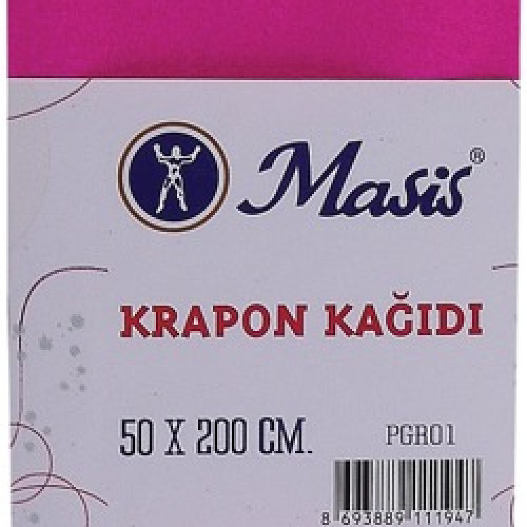 MASİS PGR06 KRAPON KAĞIDI PEMBE 10LU