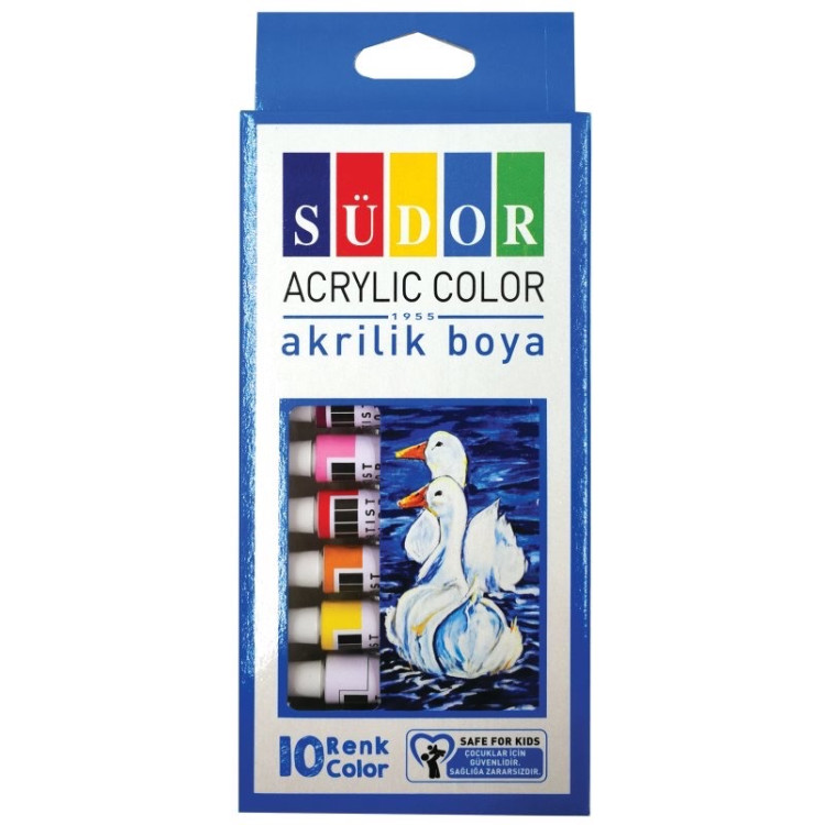 SÜDOR SD192 AKRİLİK BOYA TÜP 10x9 ML