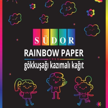 SÜDOR SK24 GÖKKUŞAĞI KAZIMALI A4 KAĞIT 10'LU PAKET *120