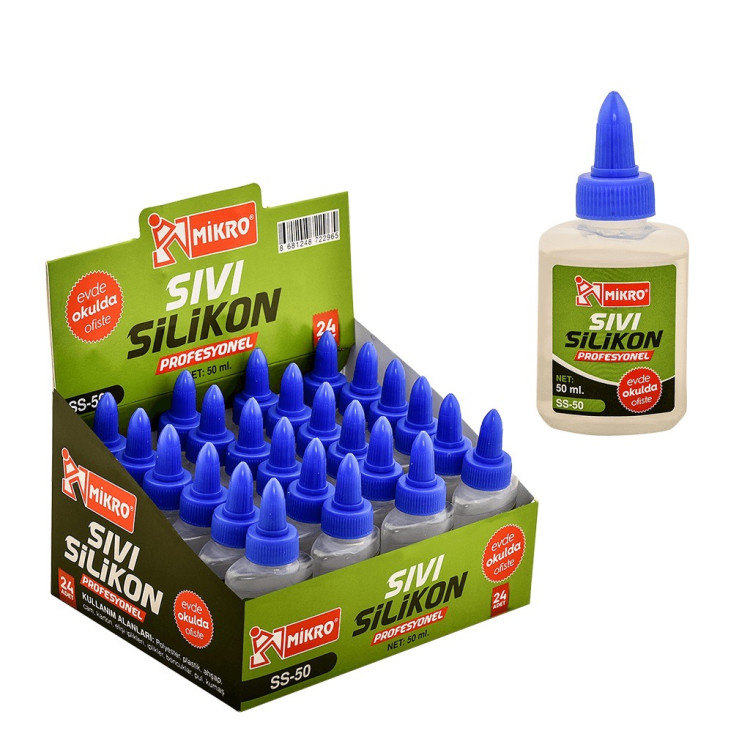 MİKRO SS-50 SIVI SİLİKON 50ML 24LÜ
