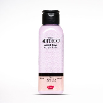 ARTDECO 3011 AKRİLİK BOYA 140ML AÇIK LİLA *144