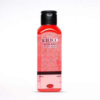 ARTDECO 3016 AKRİLİK BOYA 140ML KIRMIZI *144 > ARTDECO 3016 AKRİLİK BOYA 140ML KIRMIZI *144 >
