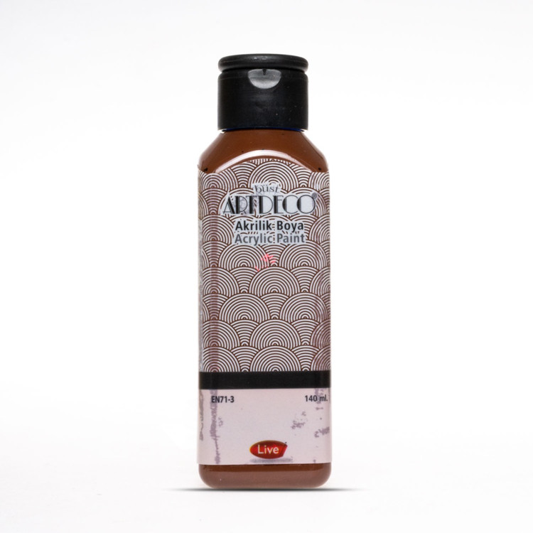 ARTDECO 3615 AKRİLİK BOYA 140ML KAHVERENGİ *144 >