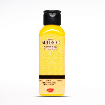 ARTDECO 3664 AKRİLİK BOYA 140ML MANDALİNA *144