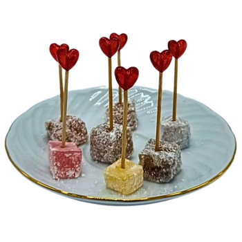 KÜÇÜK KÜRDAN-07 KALP KIRMIZI 12 Lİ KÜÇÜK KÜRDAN-07 KALP KIRMIZI 12 Lİ