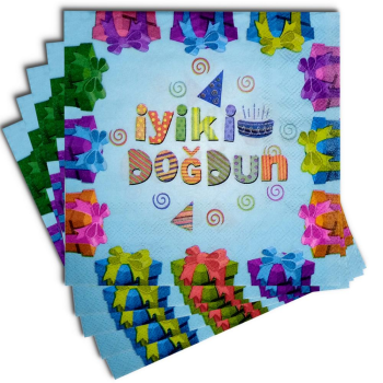 20 Lİ İYİKİ DOĞDUN MAVİ PEÇETE 20 Lİ İYİKİ DOĞDUN MAVİ PEÇETE