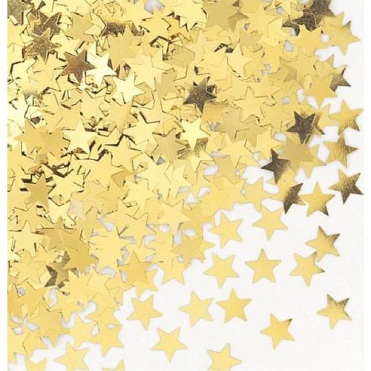 METALİZE BALON İÇİ YILDIZ GOLD PUL