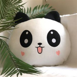 Peluş Panda Tasarımlı Yastık (panda-yastik) 30x30cm