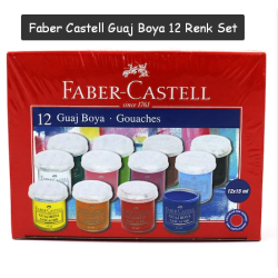 Faber Castell Guaj Boya 15GR. 12 Renk Set