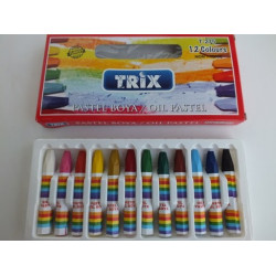 Trix  T-275 12 Renk Pastel Boya