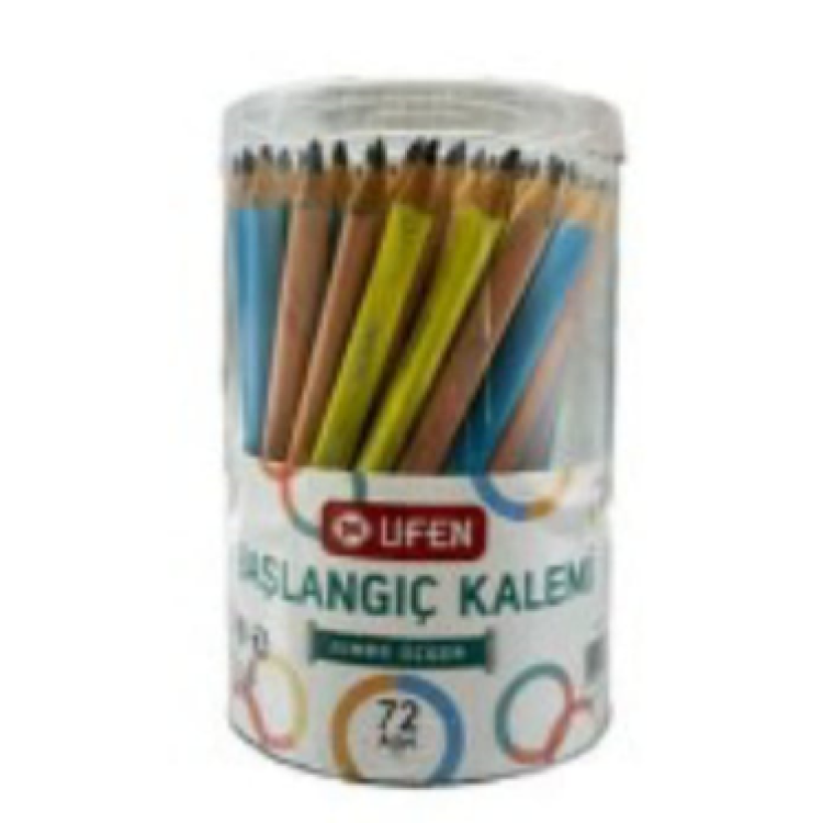UFEN BAŞLANGIÇ KALEMİ JUMBO ÜÇGEN 72Lİ