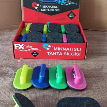 Fx Color Mıknatıslı Saplı Tutmalı Tahta Silgisi (BOX24) Fx Color Mıknatıslı Saplı Tutmalı Tahta Silgisi (BOX24)