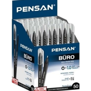PENSAN 2270 BÜRO TÜKENMEZ KLM 1MM 50Lİ SİYAH PENSAN 2270 BÜRO TÜKENMEZ KLM 1MM 50Lİ SİYAH