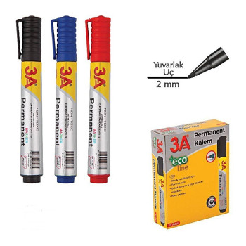 ARK 987 3A Koli Kalemi 12li SİYAH