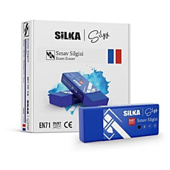 Silka Art.8 Mavi Sınav Silgisi (BOX20) Silka Art.8 Mavi Sınav Silgisi (BOX20)