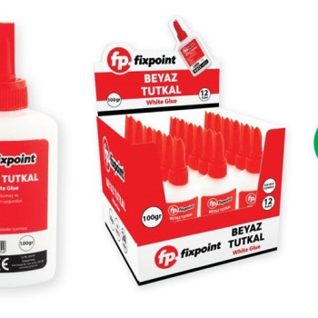 FİXPOİNT P-1954 100GR BEYAZ TUTKAL (BOX12) FİXPOİNT P-1954 100GR BEYAZ TUTKAL (BOX12)